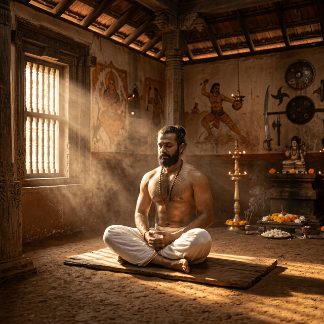 Spiritual Meditation in the Kalari